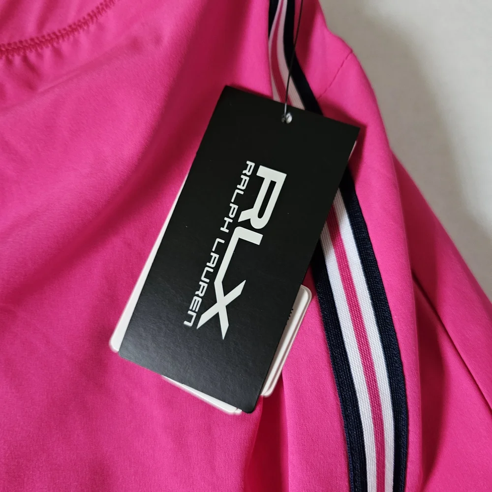 Ralph Lauren X Pink Skort Size M Back Pleats Activewear Stretch Athletic NWT - Picture 11 of 15